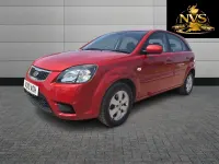 Used Kia Rio 2010 Red Hatchback