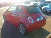 Used Fiat 500 Sport 69 HP (50 kW) 2009 Red Hatchback