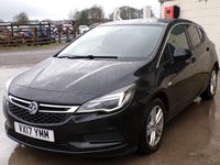 Used Vauxhall Astra 110 HP (80 kW) 2017 Black Hatchback