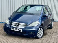 Used Mercedes A160 Elegance 2008 Blue Hatchback