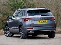 Used Skoda Karoq SportLine 150 HP (110 kW) 2024 Grey SUV