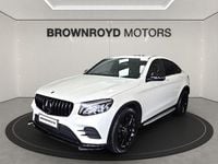 Used Mercedes GLC250 AMG line 2018 White Coupe