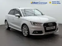 Used Audi A1 Sportback S-Line 116 HP (85 kW) 2016 White Hatchback