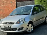 Used Ford Fiesta Zetec 78 HP (57 kW) 2007 Silver Hatchback