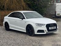 Used Audi A3 S-Line 150 HP (110 kW) 2016 White Sedan
