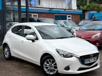 Used Mazda 2 90 HP (66 kW) 2018 White Hatchback