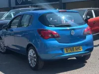 Used Vauxhall Corsa 89 HP (65 kW) 2018 Blue Hatchback