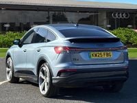 Used Audi Q4 Sportback e-tron Black Edition 210 kW (286 HP) 2025 Blue SUV