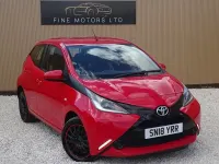 Used Toyota Aygo X-play 2018 Red Hatchback