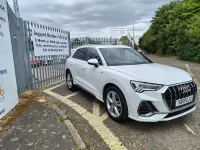 Used Audi Q3 S-Line 150 HP (110 kW) 2021 White SUV