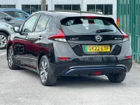 Used Nissan Leaf Acenta 110 kW (150 HP) 2022 Black Hatchback