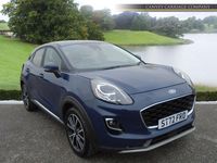 Used Ford Puma Titanium 2022 Blue Hatchback