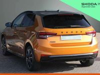 Used Skoda Fabia Monte Carlo 113 HP (83 kW) 2024 Phoenix orange metallic black magic pearl effect Hatchback