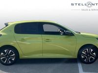 Used Peugeot e-208 Style 100 kW (137 HP) 2023 Yellow Hatchback