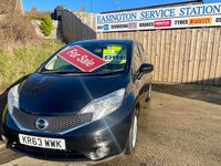 Used Nissan Note Acenta Premium 80 HP (58 kW) 2013 Black Hatchback