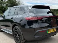 Used Mercedes EQC400 AMG line 300 kW (408 HP) 2022 Black SUV