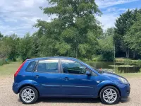 Used Ford Fiesta Ghia 2008 Blue Hatchback