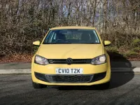 Used VW Polo SE 85 HP (62 kW) 2010 Yellow Hatchback