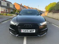 Used Audi A6 Black Edition 190 HP (139 kW) 2015 Black Sedan