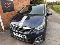 Used Peugeot 108 Allure 82 HP (60 kW) 2015 Blue Hatchback