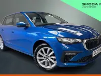 Used Skoda Scala SE L 85 HP (62 kW) 2025 Race blue metallic Hatchback