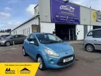 Begagnad Ford Ka Zetec 69 HK (50 kW) 2011 Blå Halvkombi