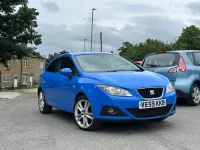 Used Seat Ibiza Sport 90 HP (66 kW) 2009 Blue Hatchback