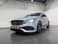Used Mercedes CLA220 Shooting Brake AMG line 177 HP (130 kW) 2018 Silver Estate