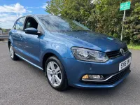 Used VW Polo Match 2016 Blue Hatchback
