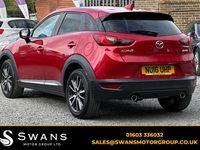 Begagnad Mazda CX-3 Inclusive 105 HK (77 kW) 2016 Röd SUV