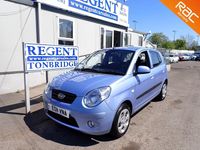 Used Kia Picanto 64 HP (47 kW) 2011 Blue Hatchback