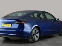 Used Tesla Model 3 Long Range AWD 366 kW (498 HP) 2022 Blue Sedan