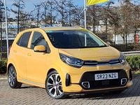 Used Kia Picanto GT-Line 67 HP (49 kW) 2023 Yellow Hatchback