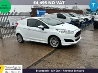 Used Ford Fiesta Sport 93 HP (68 kW) 2016 White Van