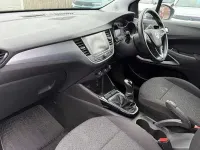 Used Vauxhall Crossland X S 110 HP (80 kW) 2018 Silver SUV