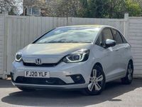 Used Honda Jazz Hybrid 107 HP (78 kW) 2020 White Hatchback