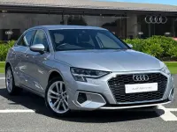 Used Audi A3 Sport 110 HP (80 kW) 2023 Silver Sedan