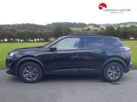 Gebraucht Peugeot e-2008 Active+ 100 kW (136 PS) 2023 Schwarz SUV