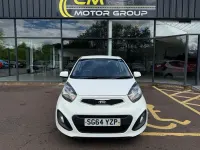 Used Kia Picanto 68 HP (50 kW) 2014 White Hatchback