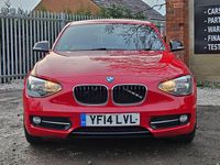 Used BMW 116 Sport Line 2014 Red Hatchback