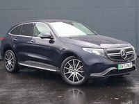 Used Mercedes EQC400 AMG line 300 kW (408 HP) 2022 Blue SUV
