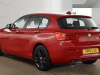 Used BMW 116 Sport Line 116 HP (85 kW) 2016 Red Hatchback