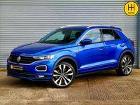 Used VW T-Roc R-line 150 HP (110 kW) 2021 Blue SUV