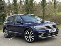 Used VW Tiguan R-line 150 HP (110 kW) 2017 Blue SUV