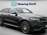 Used Mercedes EQC400 AMG line 300 kW (408 HP) 2022 Black SUV