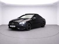 Used Mercedes CLA200 AMG line 156 HP (114 kW) 2019 Black Coupe