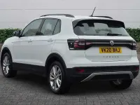 Used VW T-Cross SE 115 HP (84 kW) 2020 White SUV