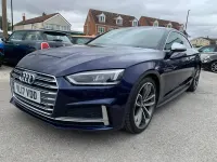 Used Audi S5 354 HP (260 kW) 2017 Blue Coupe