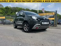 Used Fiat Panda Cross Cross 69 HP (50 kW) 2017 Green Hatchback