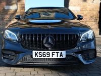 Used Mercedes E350 AMG line 2019 Black Sedan